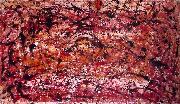 Hans Jorgen Hammer Abstract Red oil painting reproduction